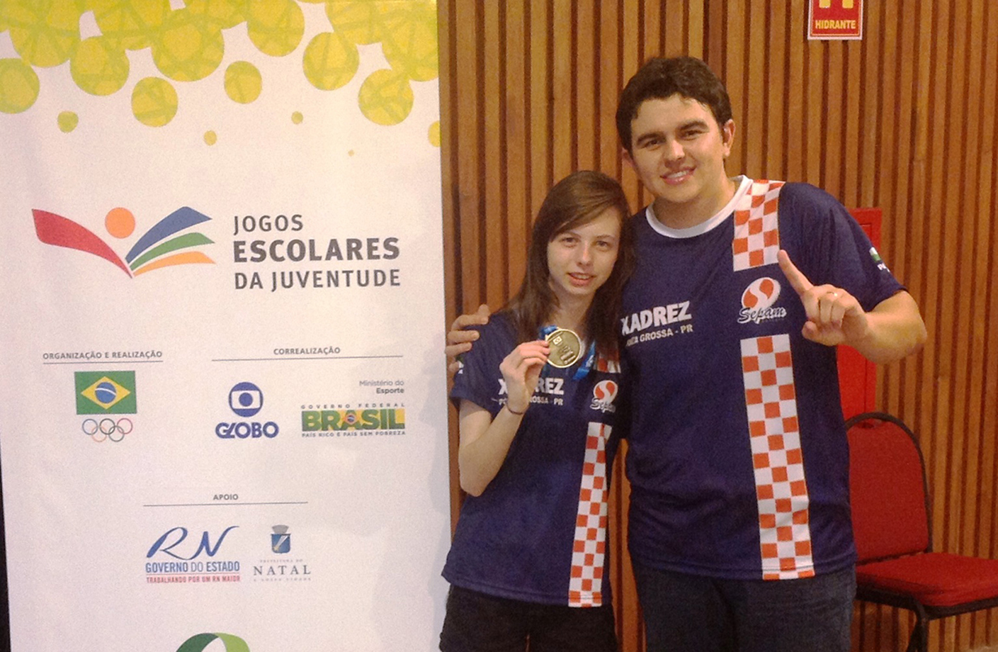 Enxadrista conquista medalha de prata no Brasileiro Escolar